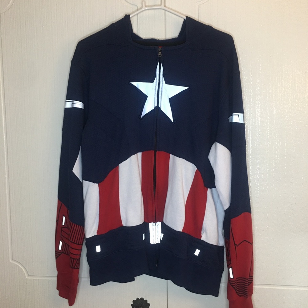 Marvel ! Captain America hoodie Size L